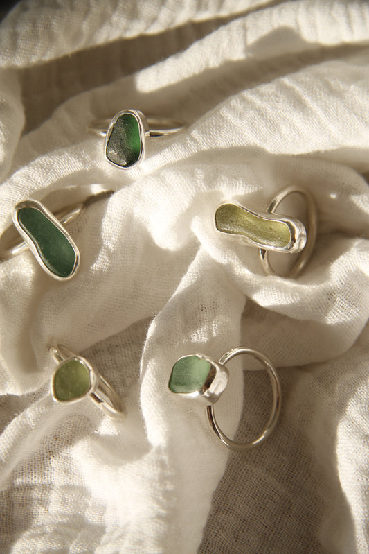 Mystery Sea Glass Ring