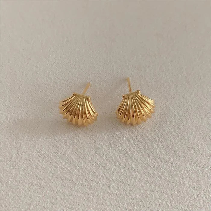 Shell Stud Earrings
